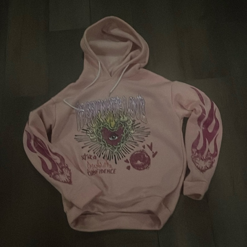 Pink women’s hoodie